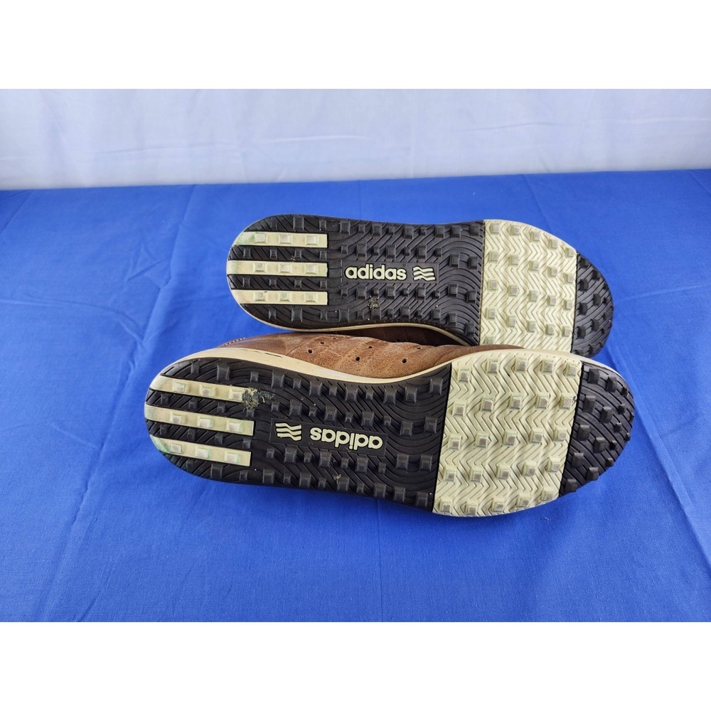 Adidas Adicross II Golf Shoes Men's Size 11.5 Brown Leather Athletic Spikeless - Picture 8 of 8